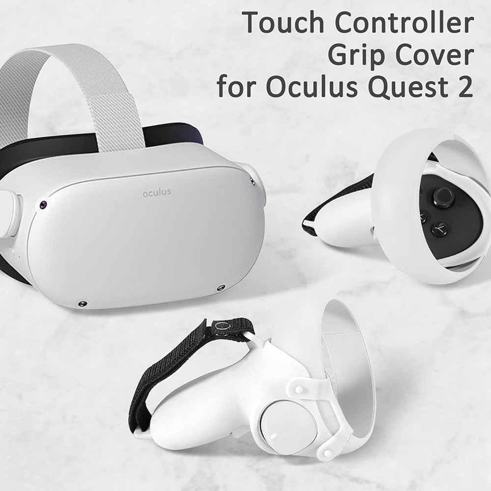 Rumbloo Silicone Controller Grip Cover for Oculus Quest 2